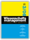 Wissenschaftsmanagement Ausgabe 3/2006