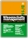 Wissenschaftsmanagment Ausgabe 3/2016