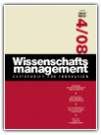 Wissenschaftsmanagement Ausgabe 4/2008