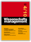 Wissenschaftsmanagement Ausgabe 4/2010