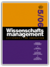 Wissenschaftsmanagement Ausgabe 5/2006
